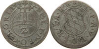 BAYERN 2 KREUZER Maximilian I. (1623-1651) -
