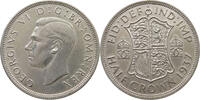 GREAT BRITAIN HALFCROWN George VI. (1936-1952) -