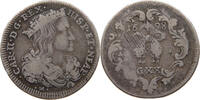 ITALY NAPLES 20 GRANA Carlo II. di Spagna 1665-1700. -