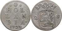 NETHERLANDS HOLLAND 2 STUIVERS -
