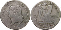 FRANCE 15 SOLS Louis XVI (1774-1793) -