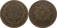 URUGUAY 4 CENTESIMOS -