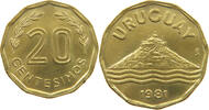 URUGUAY 20 CENTESIMOS -