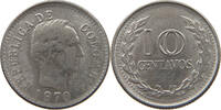 COLOMBIA 10 CENTAVOS 1970 VZ 66.94 元  ＋  58.49 元 运费