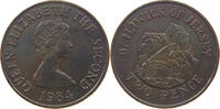 JERSEY 2 PENCE 1984 VZ- 41.84 元  ＋  58.49 元 运费