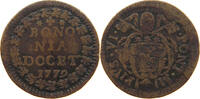 PAPAL STATES QUATTRINO PIUS VI. BOLOGNA -