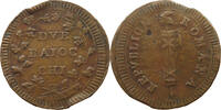 PAPAL STATES 2 BAIOCCHI REPUBLICA ROMANA 1798-1799 -