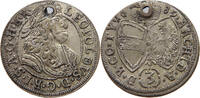 HAUS HABSBURG 3 KREUZER 1689 HALL LEOPOLD I. (1657-1705) SS 133.88 元  ＋  58.49 元 运费