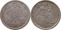 USA DIME 1888 SEATED LIBERTY SS 502.03 元  ＋  58.49 元 运费