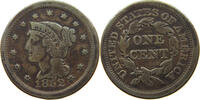 USA LARGE CENT BRAIDED HAIR -