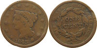 USA LARGE CENT 1843 BRAIDED HAIR S 292.85 元  ＋  58.49 元 运费