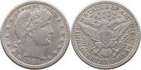 USA QUARTER BARBER -