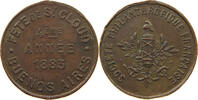 ARGENTINA MEDAL 1883 Fete de Saint-Cloud, Buenos Aires SS 585.70 元  ＋  58.49 元 运费