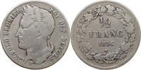 BELGIUM 1/2 FRANC 1834 RARE SS 1,464.26 元  ＋  75.22 元 运费