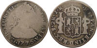 BOLIVIA 2 REALES 1775 JR Carlos III. 1759-1788. S 418.36 元  ＋  58.49 元 运费