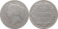 CANADA 10 CENTS Victoria 1837-1901 -