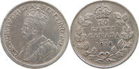 CANADA 10 CENTS George V. (1910-1936) -