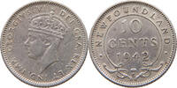 CANADA 10 CENTS 1942 NEWFOUNDLAND George VI. (1936-1952) SS 184.08 元  ＋  58.49 元 运费