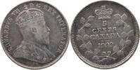CANADA 5 CENTS Edward VII., 1901 - 1910 -