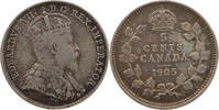 CANADA 5 CENTS Edward VII., 1901 - 1910 -