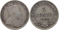 CANADA 5 CENTS Edward VII., 1901 - 1910 -