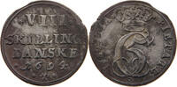 DENMARK 8 SKILLING 8 SKILLING 1694 -