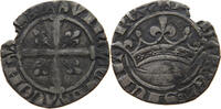 FRANCE Provencal coronat d argent Robert d Anjou 1309-1343 Provencal coronat d argent Avignon -