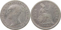 GREAT BRITAIN FOURPENCE Victoria 1837-1901 -