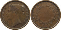STRAITS SETTLEMENTS 1/2 CENT Victoria 1837-1901 EAST INDIA COMPANY -