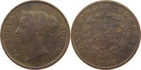 STRAITS SETTLEMENTS CENT Victoria 1837-1901 EAST INDIA COMPANY -