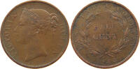 STRAITS SETTLEMENTS 1/2 CENT Victoria 1837-1901 EAST INDIA COMPANY -