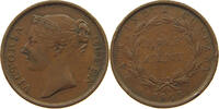 STRAITS SETTLEMENTS 1/2 CENT Victoria 1837-1901 EAST INDIA COMPANY -