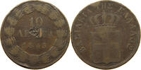 GREECE 10 LEPTA Otto (1832-1862) -