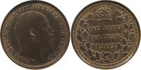 GREAT BRITAIN THIRD FARTHING 1902 Edward VII., 1901 - 1910 VZ 435.09 元  ＋  58.49 元 运费