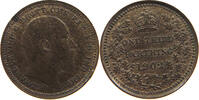 GREAT BRITAIN THIRD FARTHING 1902 Edward VII., 1901 - 1910 VZ 543.87 元  ＋  58.49 元 运费