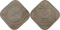 INDIA BRITISH 2 ANNAS George V. (1910-1936) -