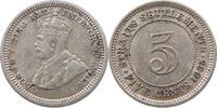 STRAITS SETTLEMENTS 5 CENTS George V. (1910-1936) -