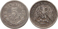 MEXICO 5 CENTAVOS 1888 SS 225.91 元  ＋  58.49 元 运费