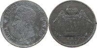 MONACO FRANC Honorius V. (1819-1841) 1 FRANC 1838 ZINC HOLED PATTERN ESSAI VERY RARE -