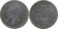 MONACO 1/2 FRANC Honorius V. (1819-1841) MONACO 1/2 FRANC 1838 ZINC PATTERN ESSAI VERY RARE -