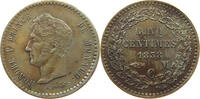 MONACO 5 CENTIMES Honorius V. (1819-1841) 5 CENTIMES 1838 PROBE PATTERN ROGAT -