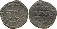 ITALY STATES MILANO DENARO BARNABO VISCONTI 1378-1385 -