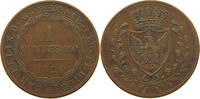 ITALY STATES SARDINIA CENTESIMO 1826 Carlo Felice 1821-1831 SS 192.45 元  ＋  58.49 元 运费