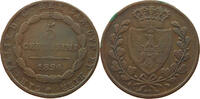 ITALY STATES SARDINIA 5 CENTESIMI 1826 Carlo Felice 1821-1831 S-SS 142.24 元  ＋  58.49 元 运费