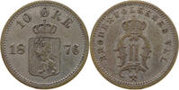 Norwegen 10 ore Oscar II, -
