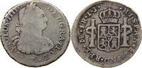 PERU REAL Carlos IV, 1788-1808 -