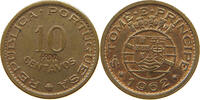 ST. THOMAS AND PRINCE 10 CENTAVOS PROVA -