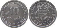 ST. THOMAS AND PRINCE 10 CENTAVOS PROVA -