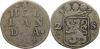 NETHERLANDS HOLLAND 2 STUIVERS -