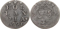 NETHERLANDS HOLLAND 2 STUIVERS -